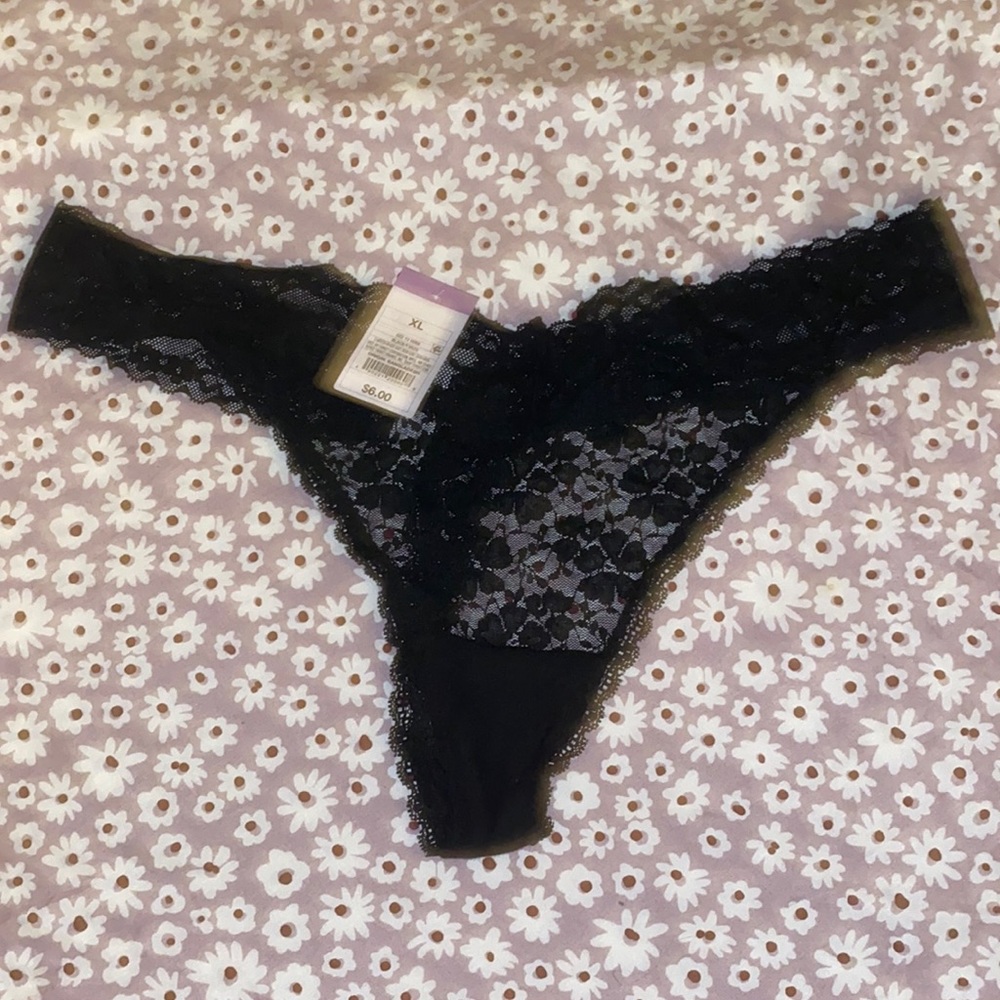 Black Auden Thong